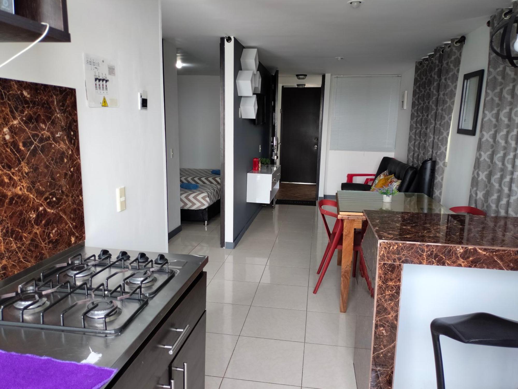 Apartamento Cerca Parque Del Cafe Con Piscina Montenegro Bagian luar foto